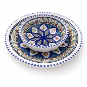 Assiette plat & bol Ø20
